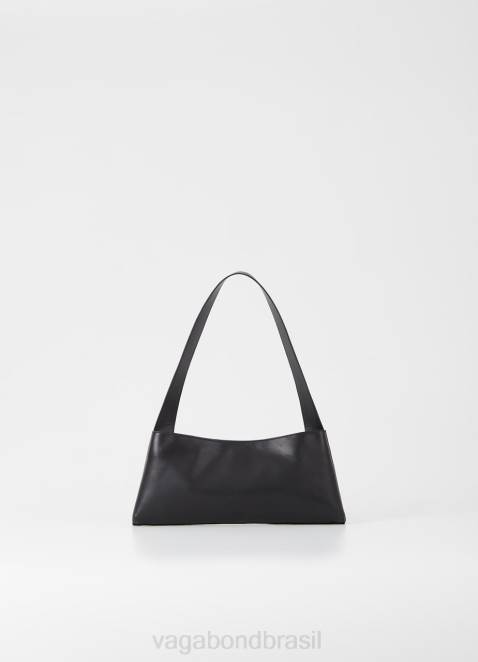 Vagabond D60R248 couro preto unissex bolsa mini milazzo acessório