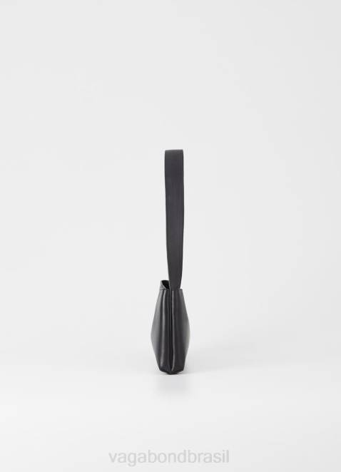 Vagabond D60R248 couro preto unissex bolsa mini milazzo acessório