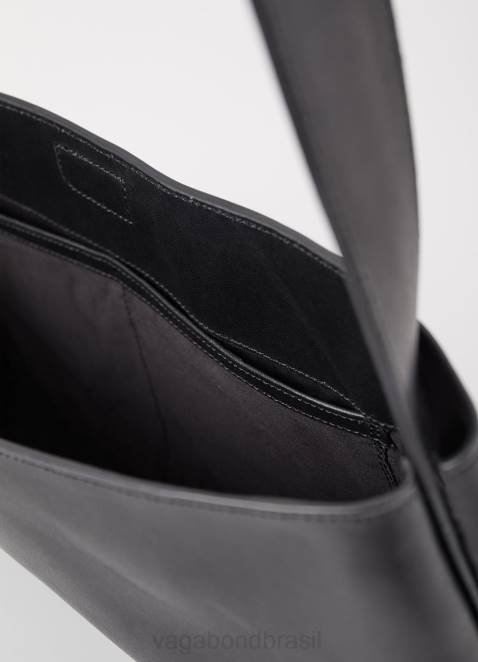 Vagabond D60R248 couro preto unissex bolsa mini milazzo acessório