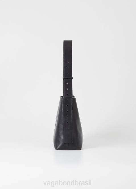 Vagabond D60R253 couro preto unissex bolsa biela acessório