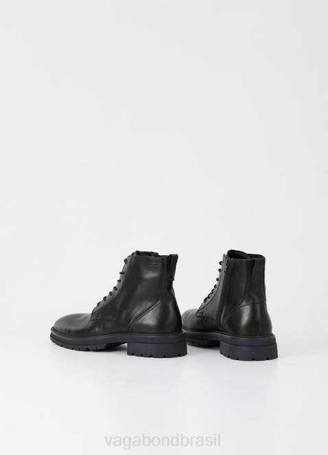 Vagabond D60R300 couro preto homens bota johnny 2.0 calçados