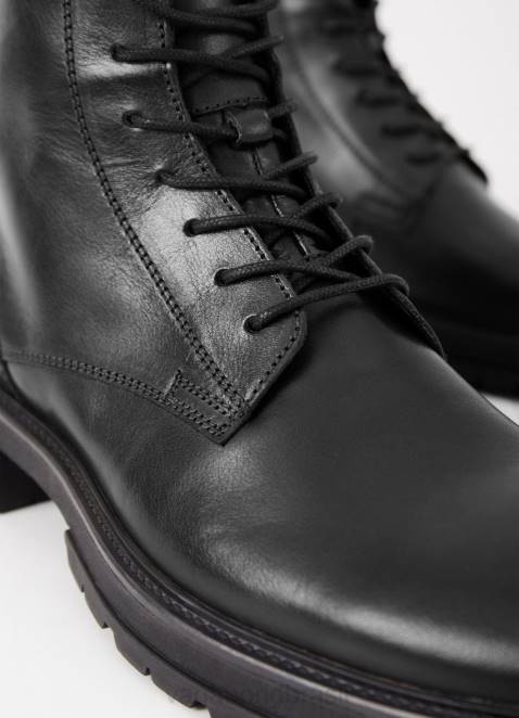 Vagabond D60R300 couro preto homens bota johnny 2.0 calçados