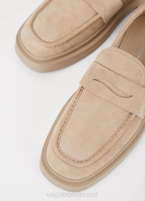Vagabond D60R282 camurça bege homens mike vadio calçados
