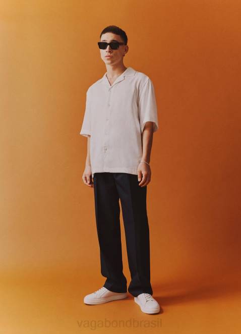 Vagabond D60R262 couro branco homens tênis paul 2.0 calçados