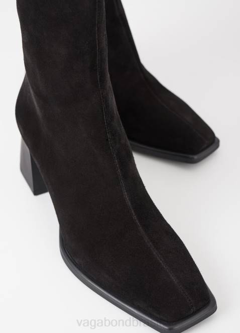 Vagabond D60R211 Camurça preta mulheres botas hedda calçados