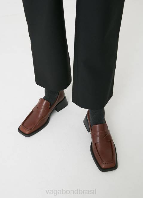 Vagabond D60R141 Couro Marrom mulheres mocassim blanca calçados