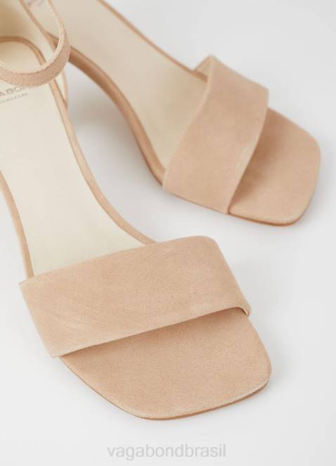 Vagabond D60R51 camurça bege mulheres sandália luisa calçados