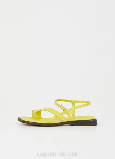 Vagabond D60R54 couro verde claro mulheres sandálias izzy calçados