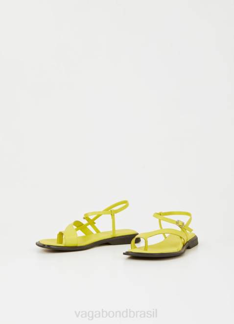 Vagabond D60R54 couro verde claro mulheres sandálias izzy calçados