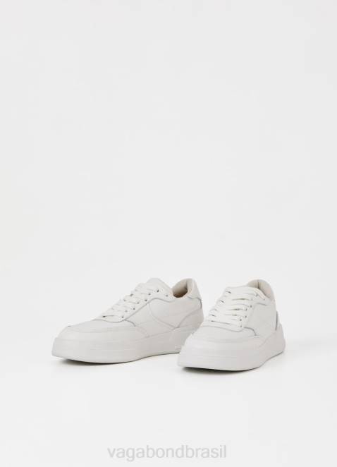 Vagabond D60R166 couro branco mulheres tênis selena calçados