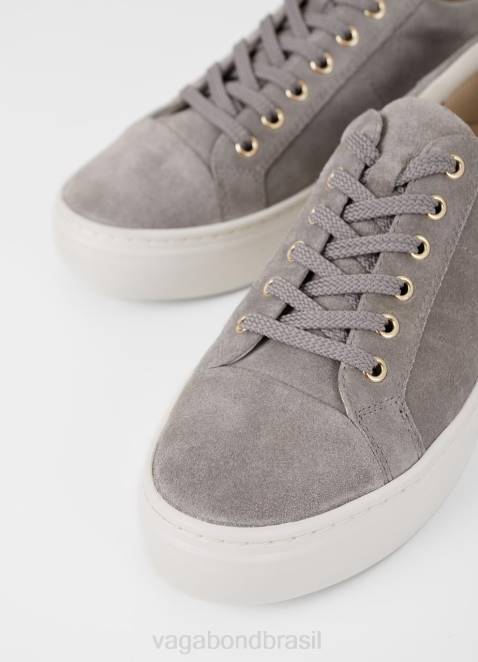 Vagabond D60R182 camurça cinza mulheres tênis plataforma zoe calçados